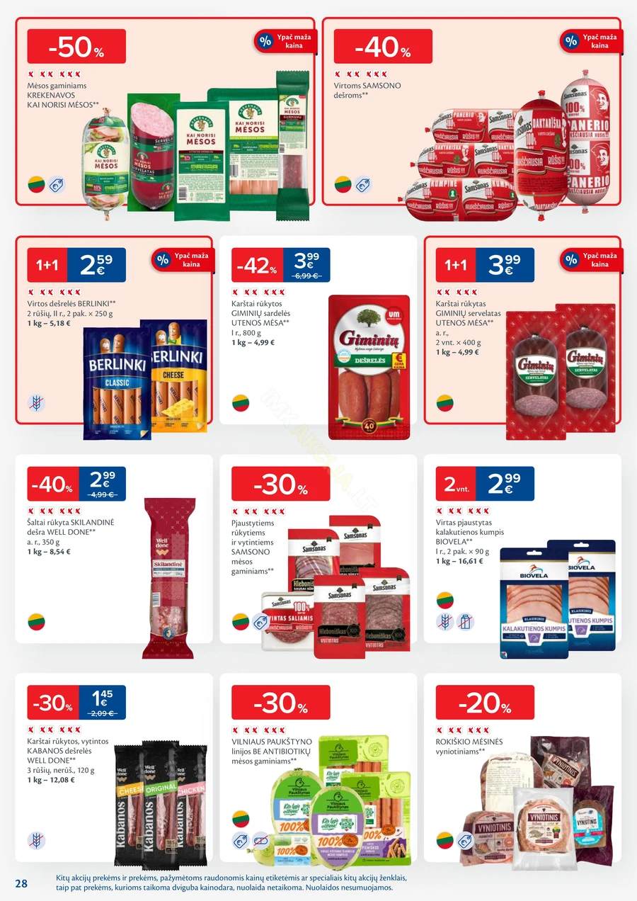 MAXIMA kaininis akcijų leidinys Nr. 44 puslapis 28