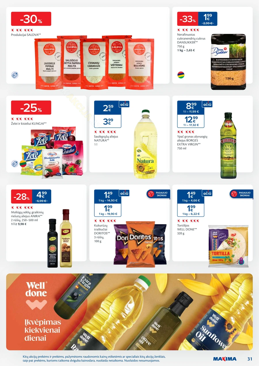 MAXIMA kaininis akcijų leidinys Nr. 44 puslapis 31