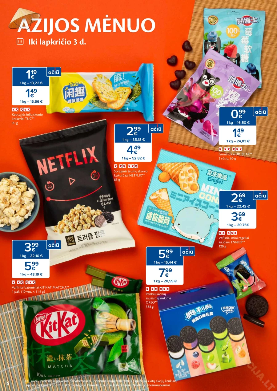 MAXIMA kaininis akcijų leidinys Nr. 44 puslapis 6