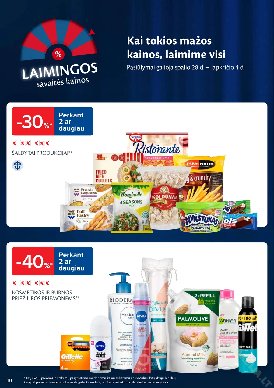 MAXIMA kaininis akcijų leidinys Nr. 44 puslapis 10