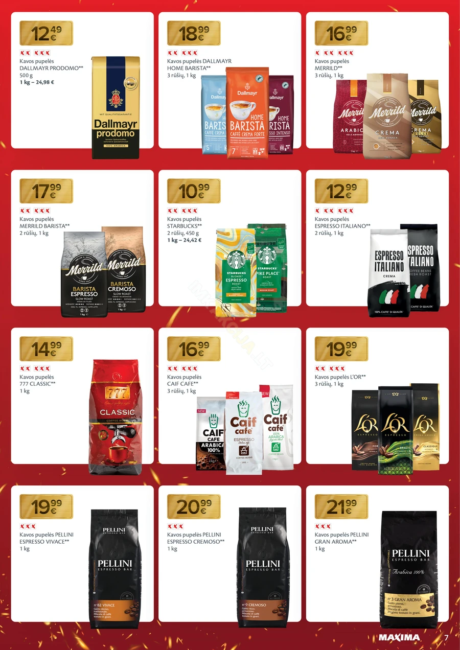MAXIMA leidinys „Nukalta kaina – visada kaip per akciją“ puslapis 7