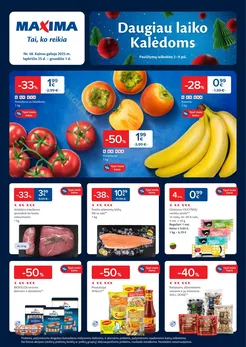 MAXIMA kaininis akcijų leidinys Nr. 48