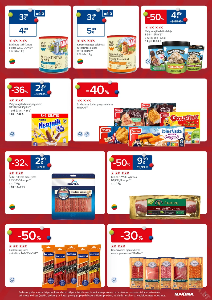 MAXIMA akcijų leidinys „Anekdotas, o ne kaina“ puslapis 3