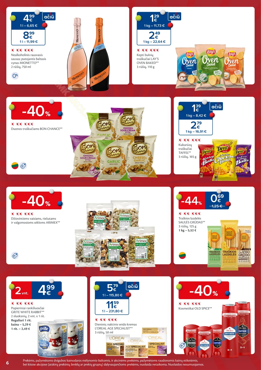 MAXIMA akcijų leidinys „Anekdotas, o ne kaina“ puslapis 6