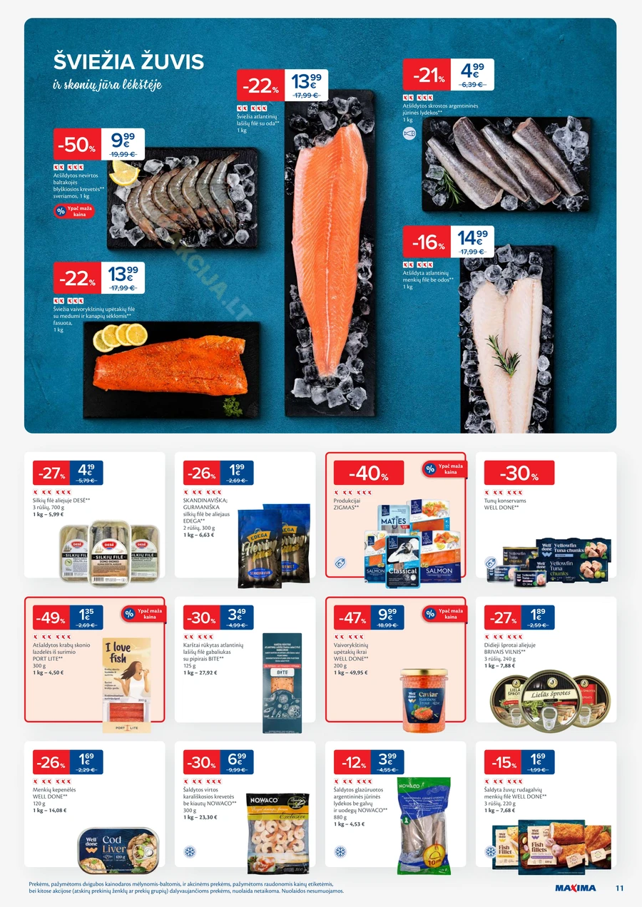 MAXIMA kaininis akcijų leidinys Nr. 51-52 puslapis 11
