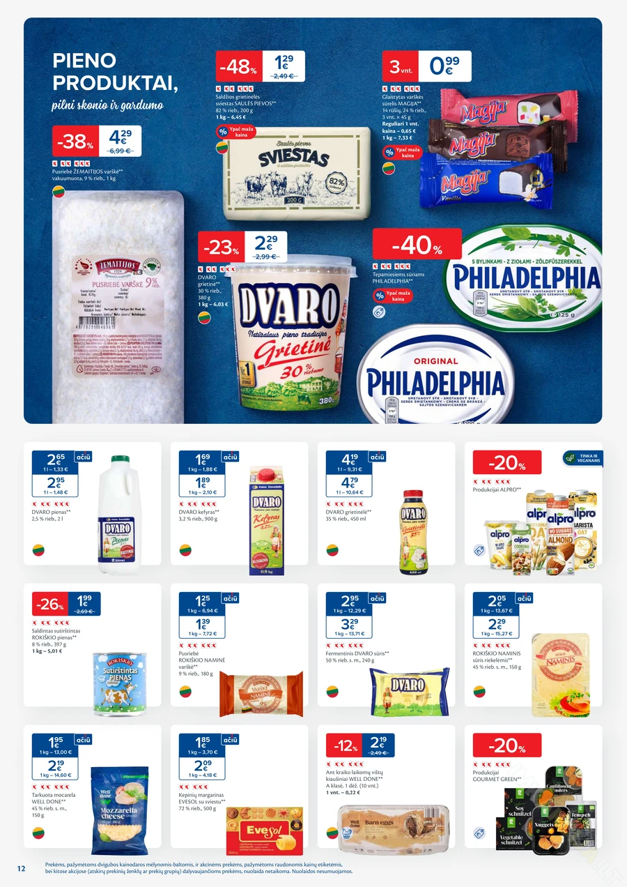 MAXIMA kaininis akcijų leidinys Nr. 51-52 puslapis 12