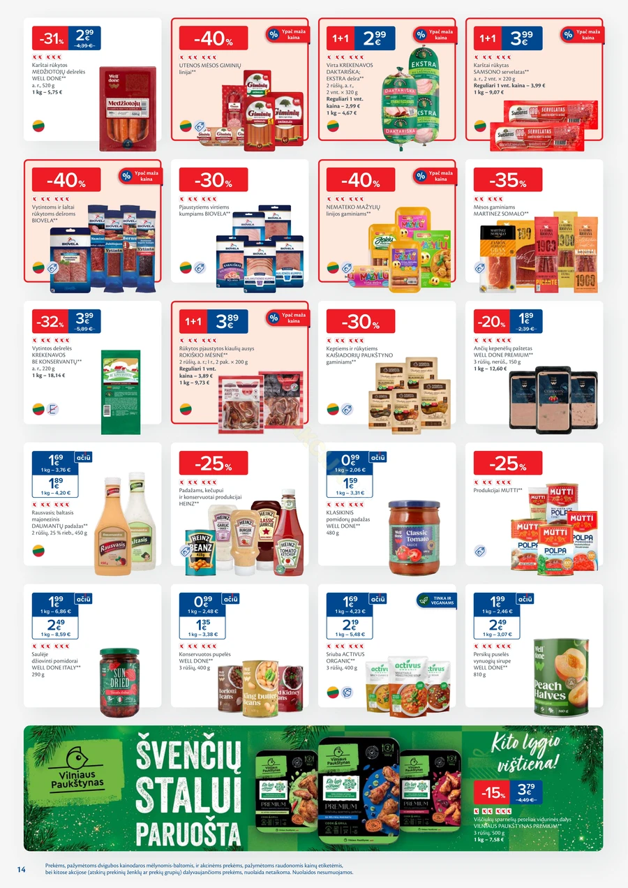 MAXIMA kaininis akcijų leidinys Nr. 51-52 puslapis 14