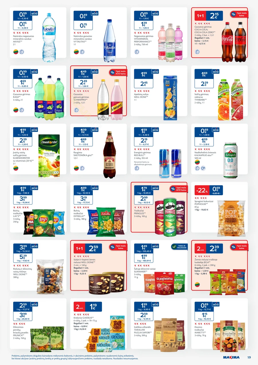 MAXIMA kaininis akcijų leidinys Nr. 51-52 puslapis 19