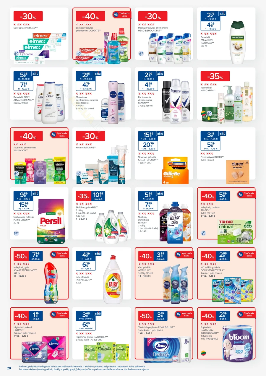 MAXIMA kaininis akcijų leidinys Nr. 51-52 puslapis 20