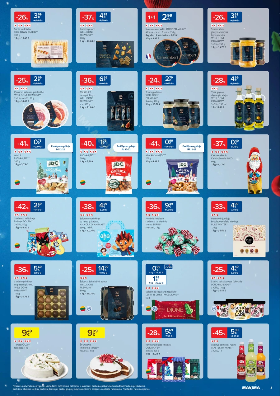 MAXIMA kaininis akcijų leidinys Nr. 51-52 puslapis 3