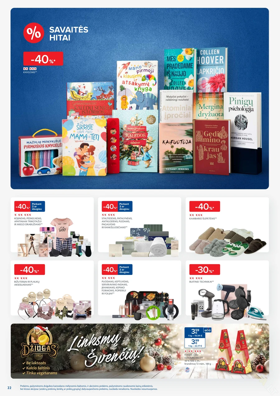 MAXIMA kaininis akcijų leidinys Nr. 51-52 puslapis 22