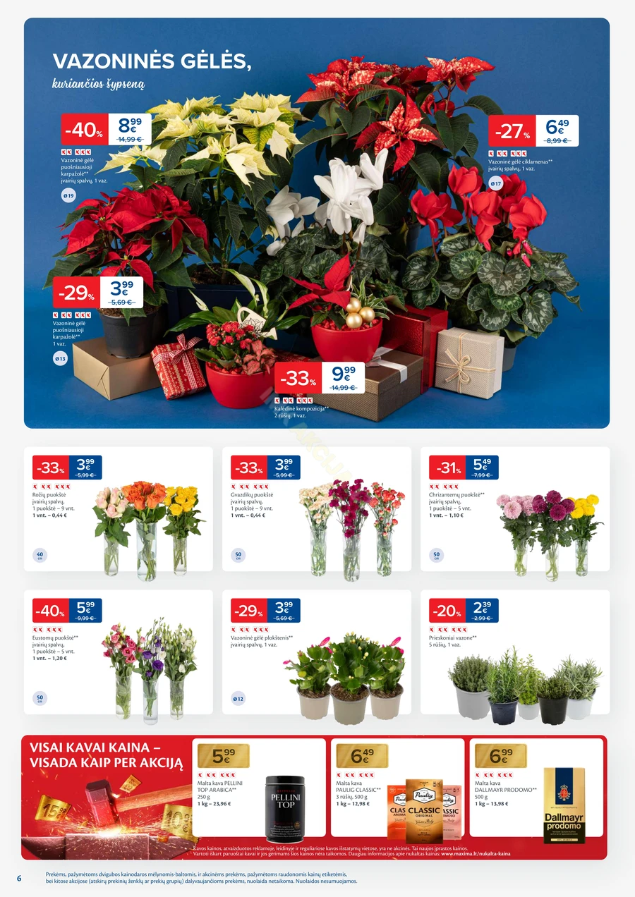 MAXIMA kaininis akcijų leidinys Nr. 51-52 puslapis 6