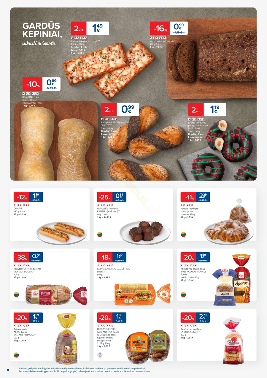 MAXIMA kaininis akcijų leidinys Nr. 51-52 puslapis 8