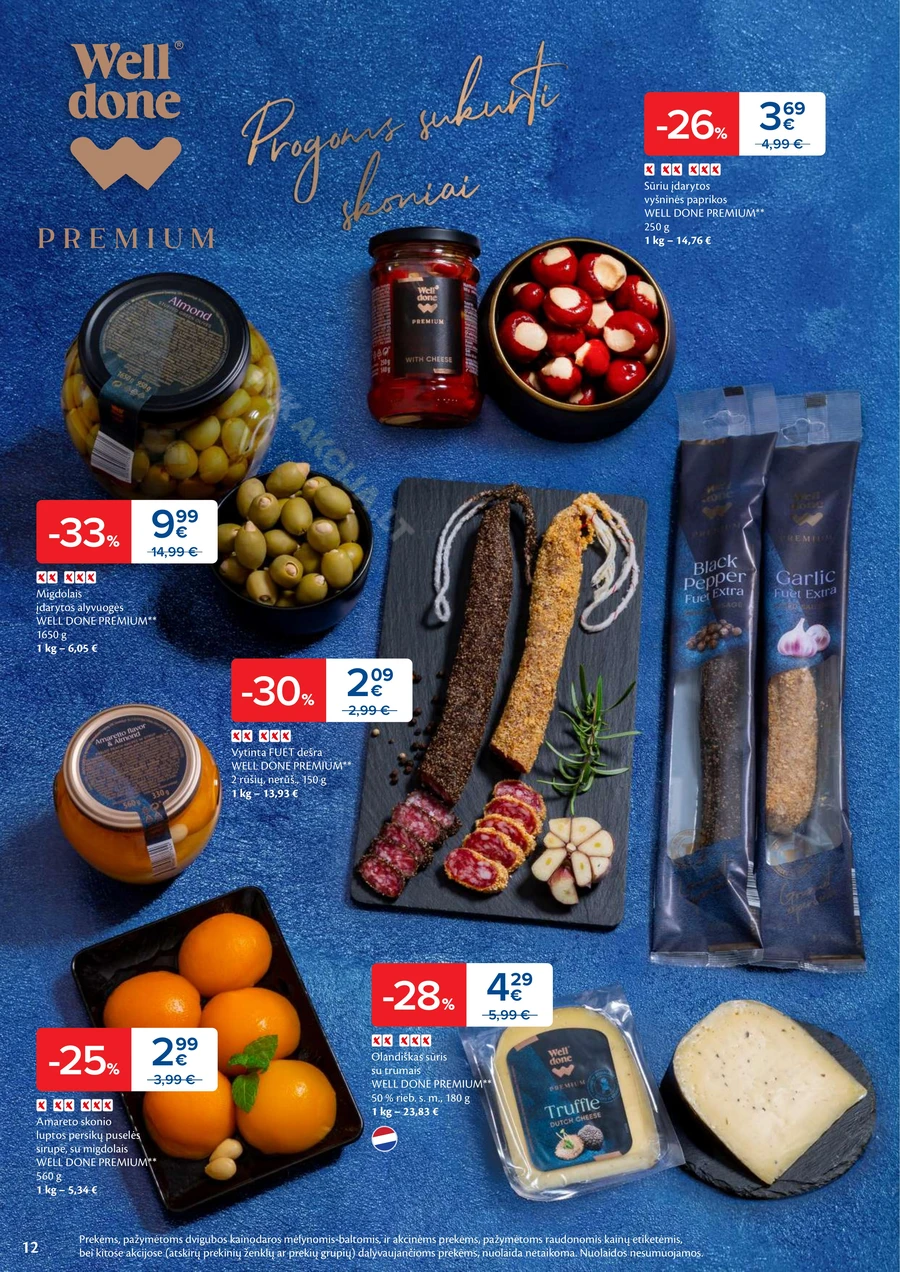 MAXIMA leidinys „Daugiau laiko Kalėdoms” puslapis 12