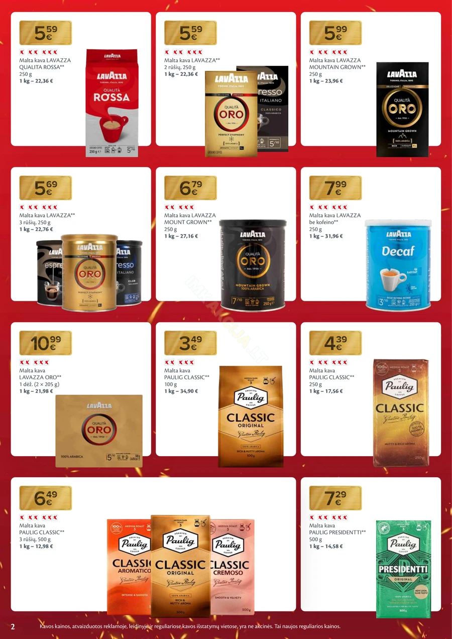 MAXIMA leidinys „Nukalta kaina – visada kaip per akciją“ puslapis 2