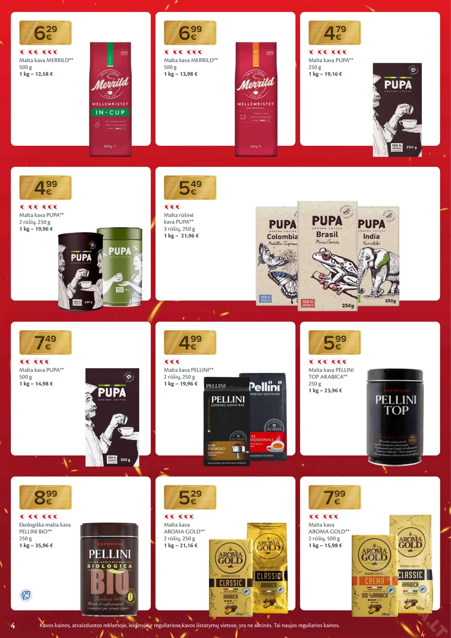 MAXIMA leidinys „Nukalta kaina – visada kaip per akciją“ puslapis 4