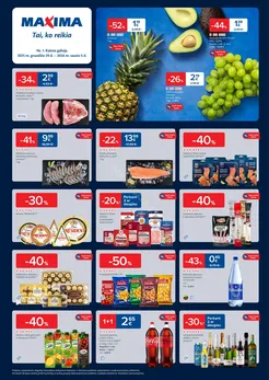 MAXIMA kaininis akcijų leidinys Nr. 1