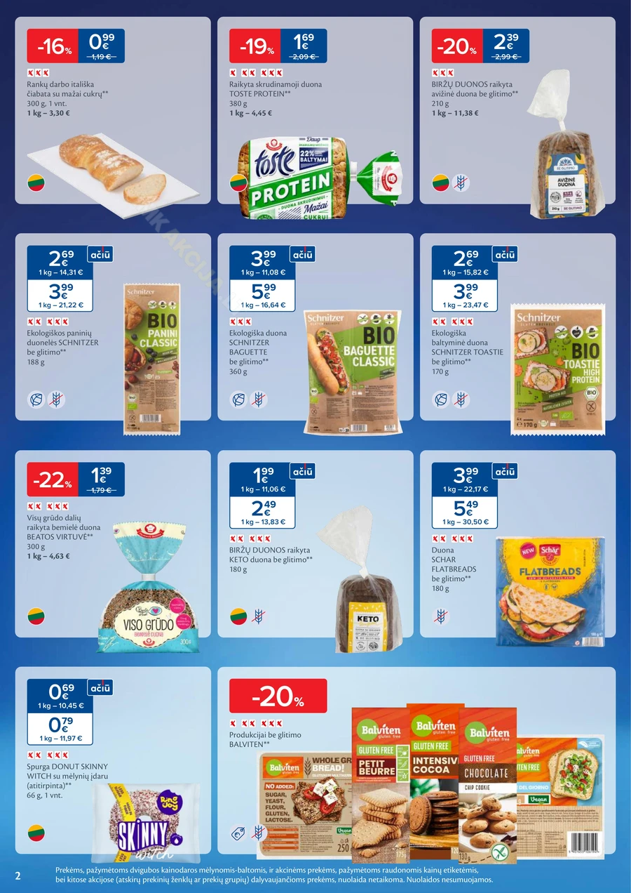 MAXIMA akcijų leidinys „Sveikuolių mėnuo“ puslapis 2