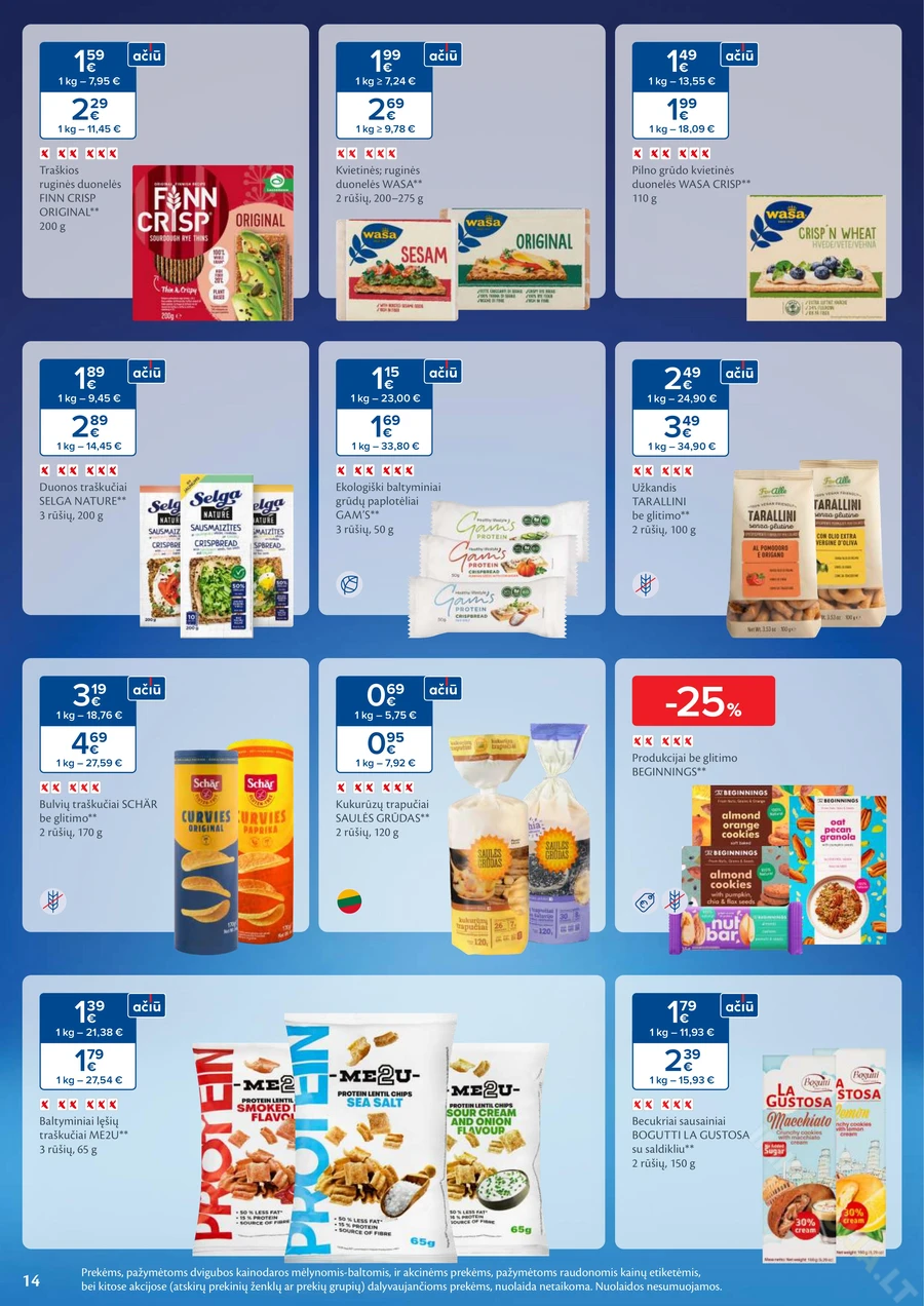 MAXIMA akcijų leidinys „Sveikuolių mėnuo“ puslapis 14