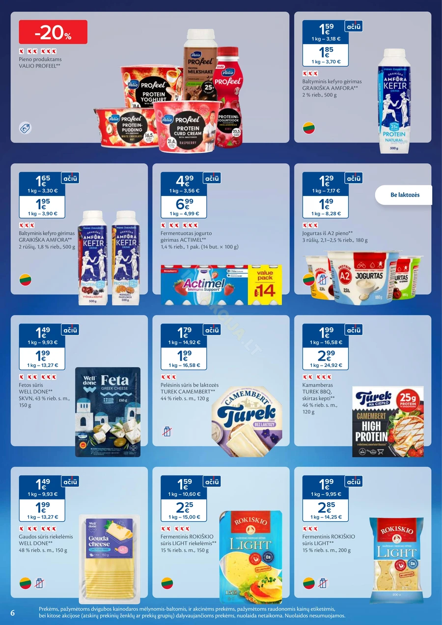 MAXIMA akcijų leidinys „Sveikuolių mėnuo“ puslapis 6