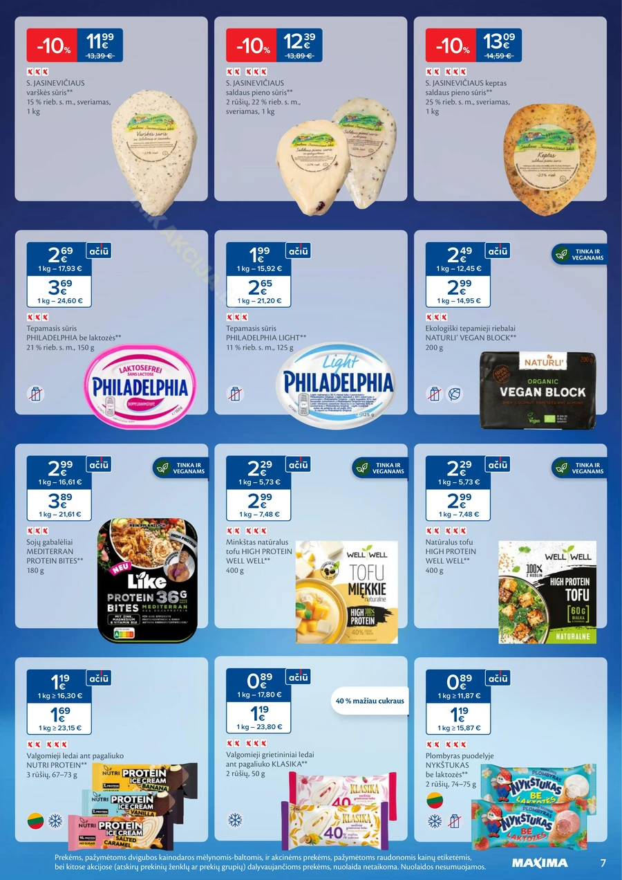 MAXIMA akcijų leidinys „Sveikuolių mėnuo“ puslapis 7