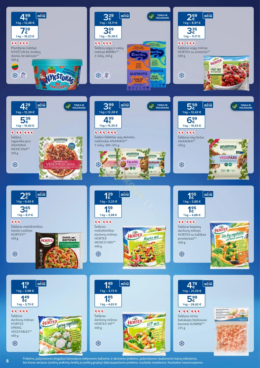 MAXIMA akcijų leidinys „Sveikuolių mėnuo“ puslapis 8