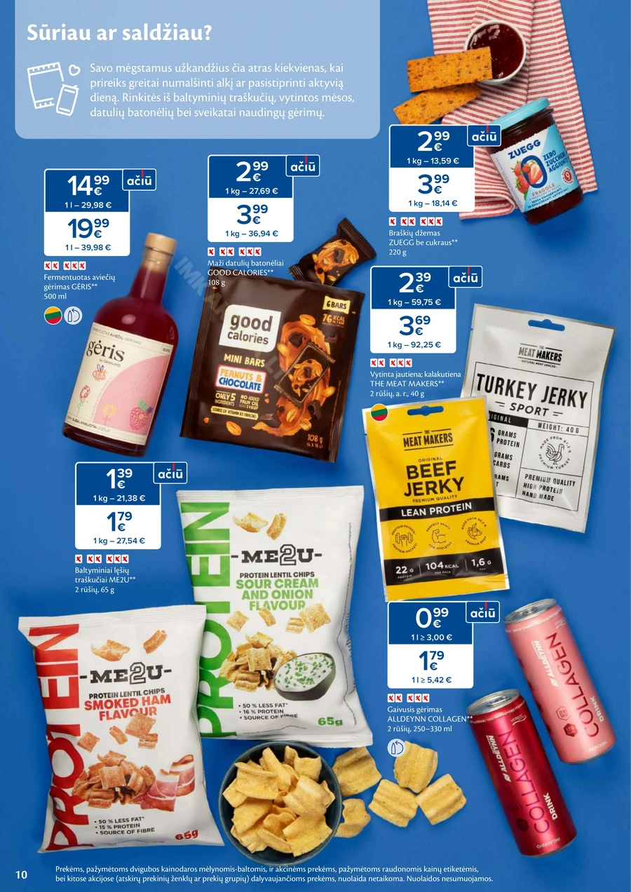 MAXIMA akcijų leidinys „Sveikuolių mėnuo“ puslapis 10