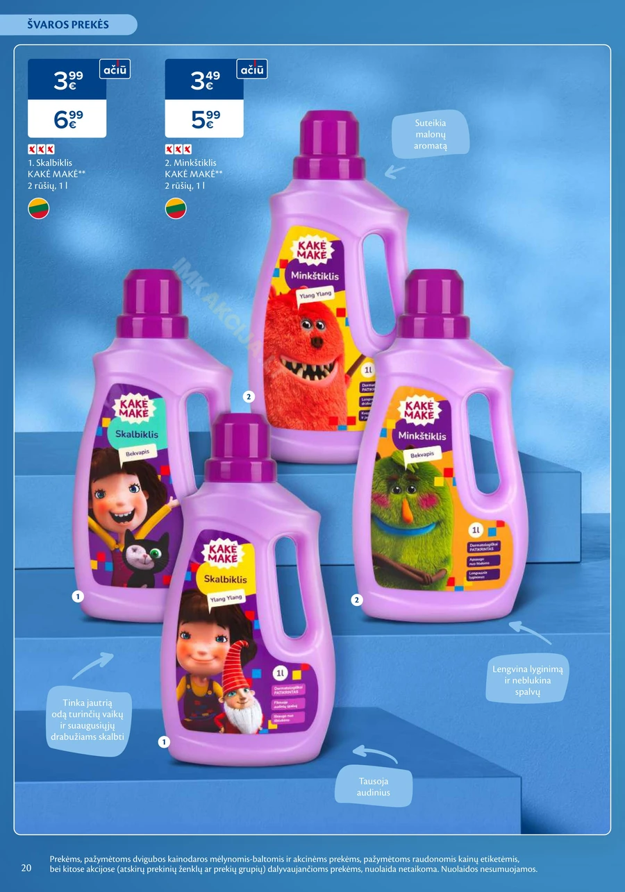 MAXIMA akcijų leidinys „Mažylių mugė“ puslapis 20