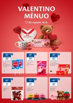 MAXIMA leidinys „Valentino mėnuo”