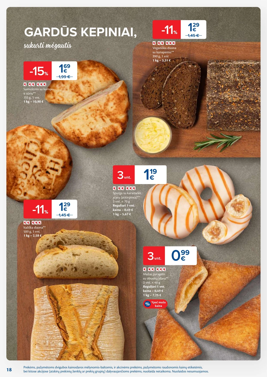 MAXIMA kaininis akcijų leidinys Nr. 5 puslapis 18