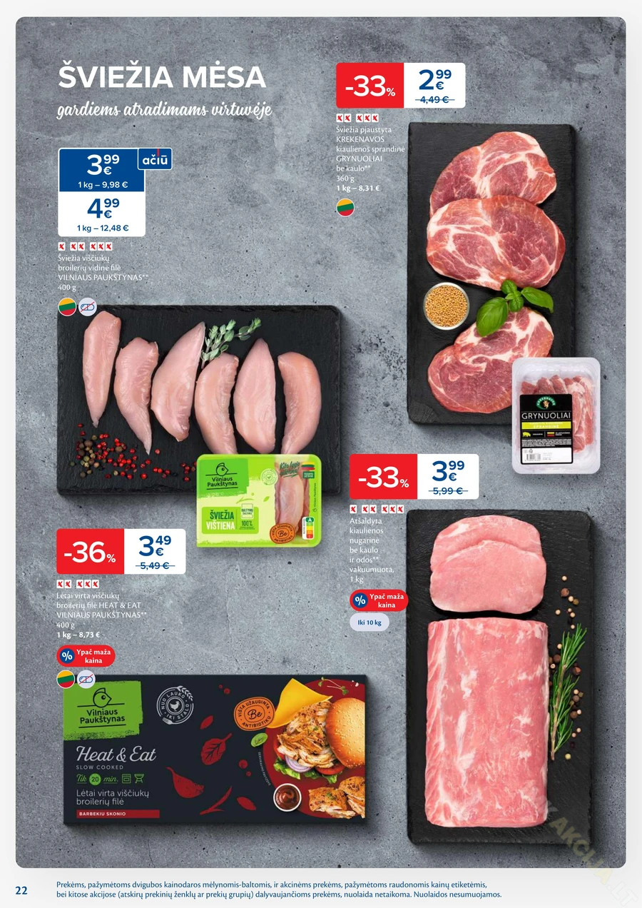 MAXIMA kaininis akcijų leidinys Nr. 5 puslapis 22