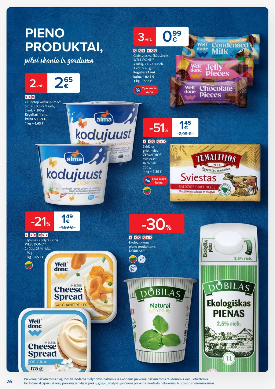 MAXIMA kaininis akcijų leidinys Nr. 5 puslapis 26