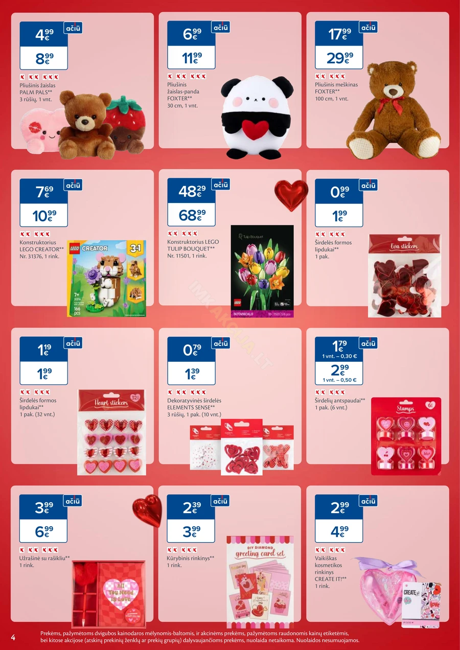 MAXIMA kaininis akcijų leidinys Nr. 5 puslapis 4