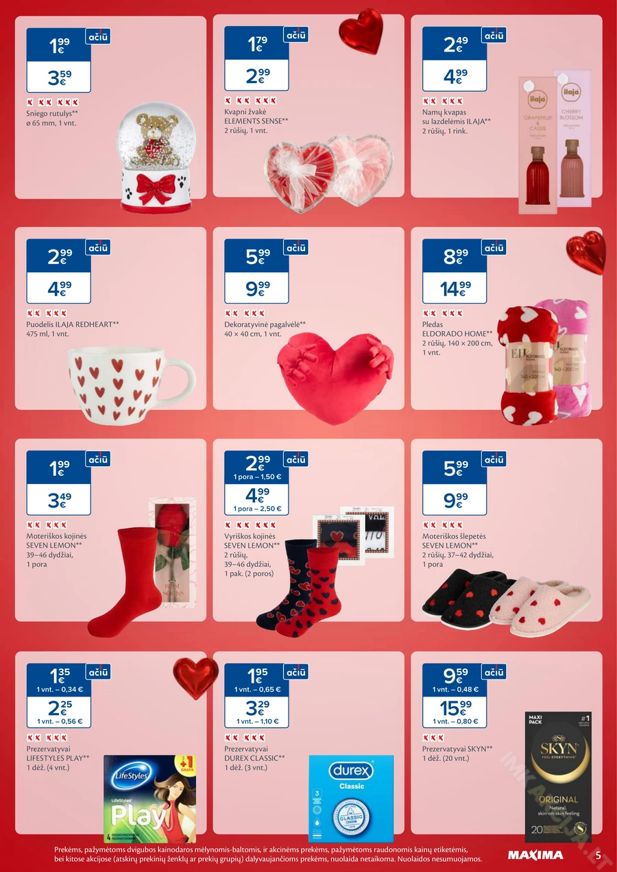 MAXIMA kaininis akcijų leidinys Nr. 5 puslapis 5