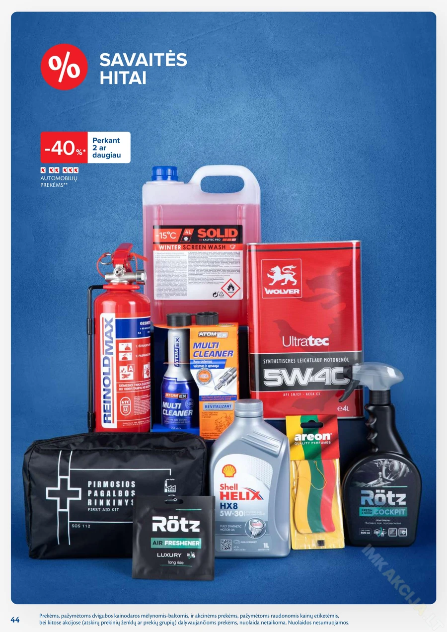 MAXIMA kaininis akcijų leidinys Nr. 5 puslapis 44