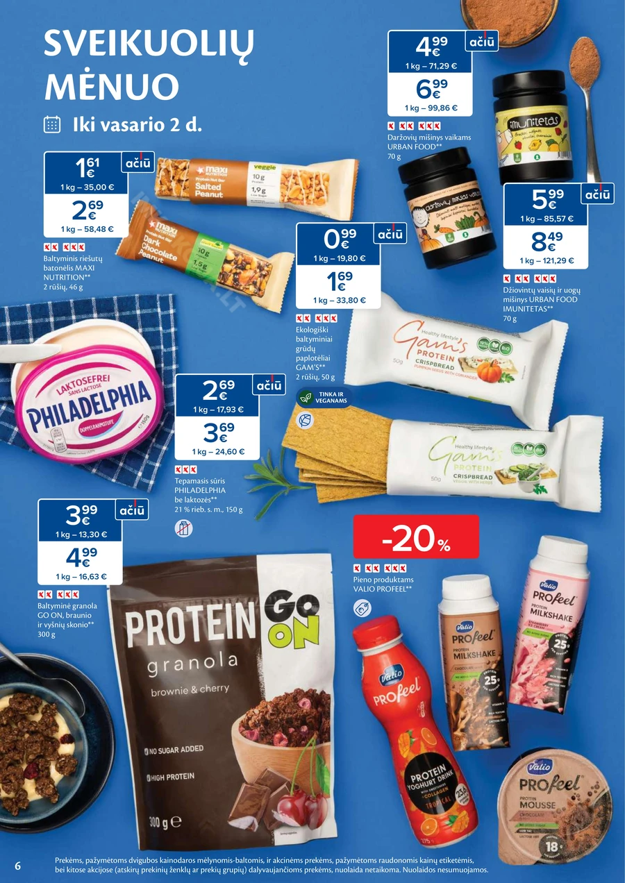 MAXIMA kaininis akcijų leidinys Nr. 5 puslapis 6