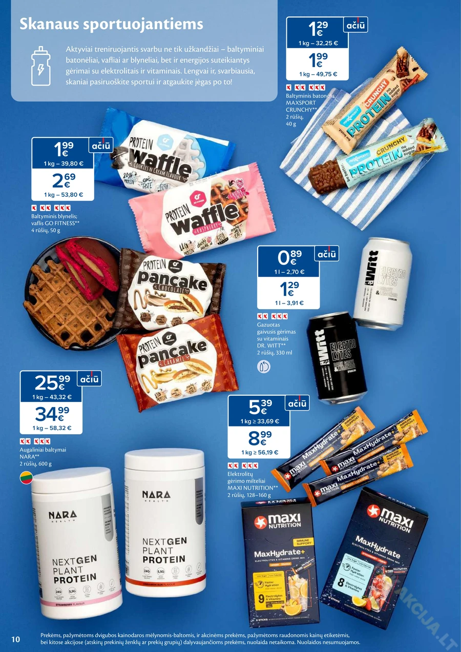 MAXIMA kaininis akcijų leidinys Nr. 5 puslapis 10