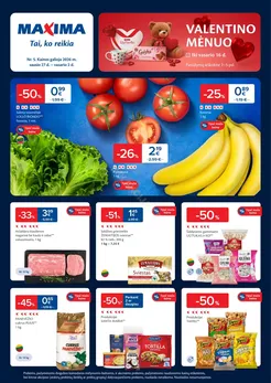 MAXIMA kaininis akcijų leidinys Nr. 5