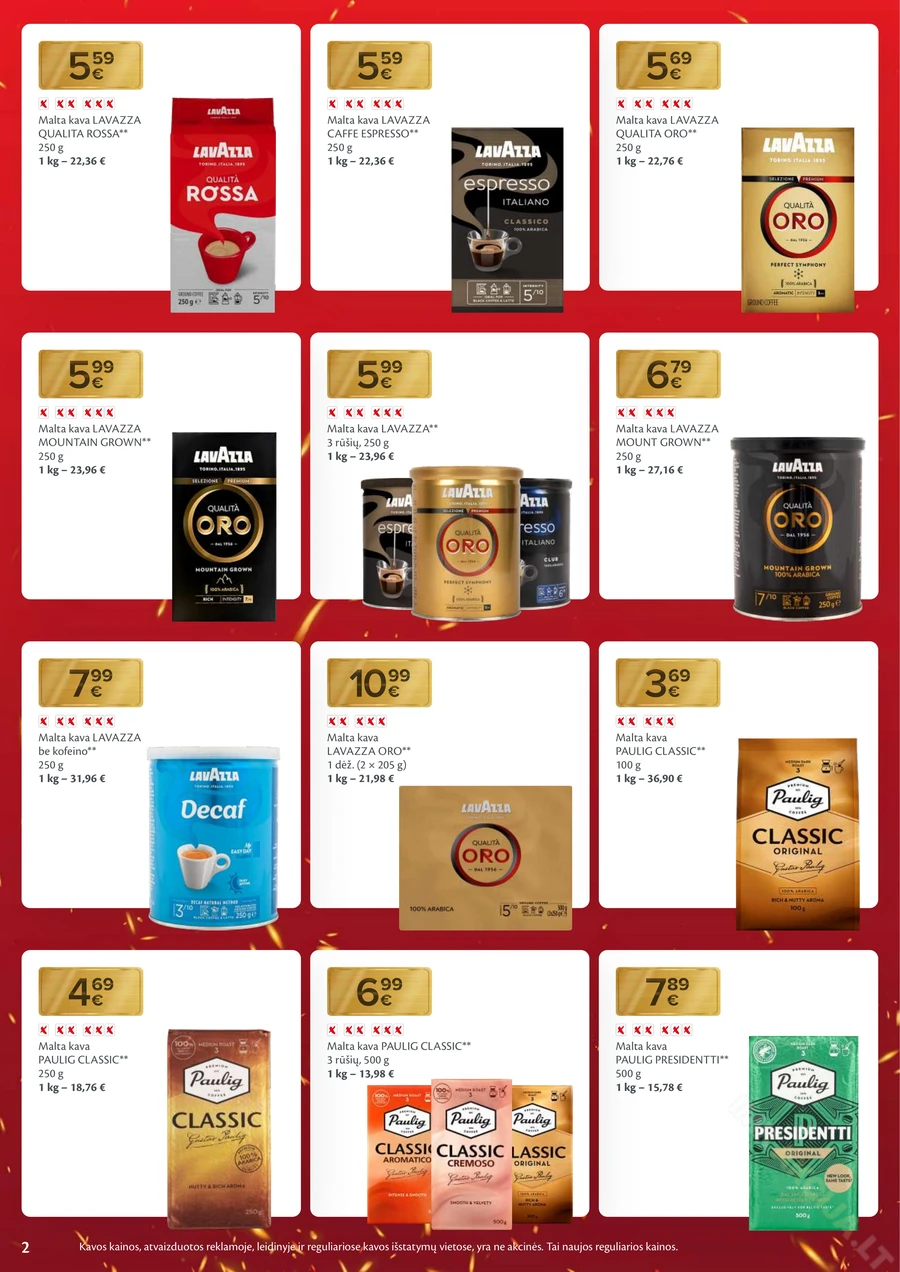 MAXIMA leidinys „Nukalta kaina – visada kaip per akciją“ puslapis 2