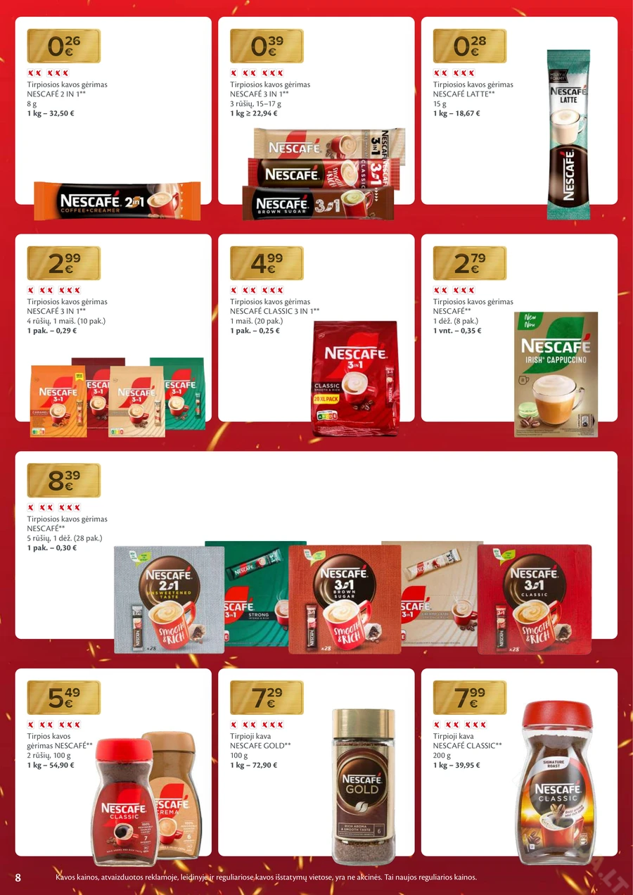 MAXIMA leidinys „Nukalta kaina – visada kaip per akciją“ puslapis 8