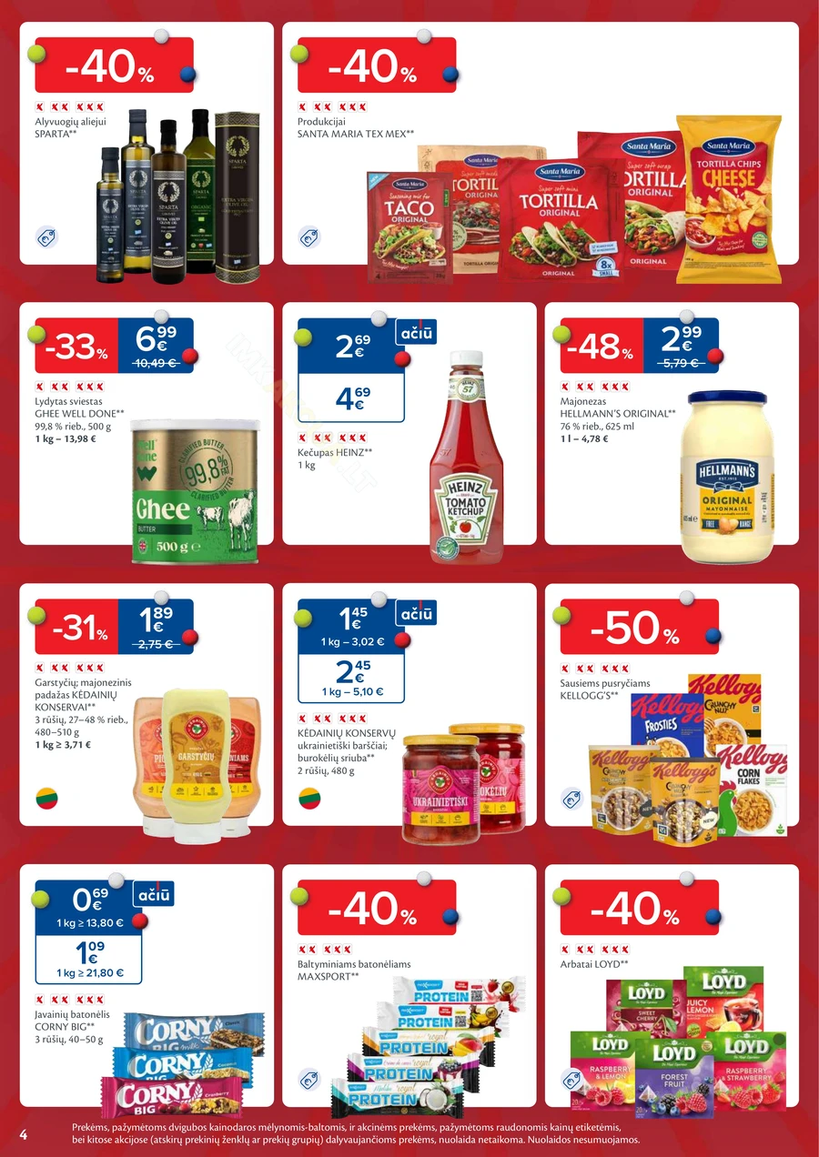 MAXIMA akcijų leidinys „Anekdotas, o ne kaina“ puslapis 4