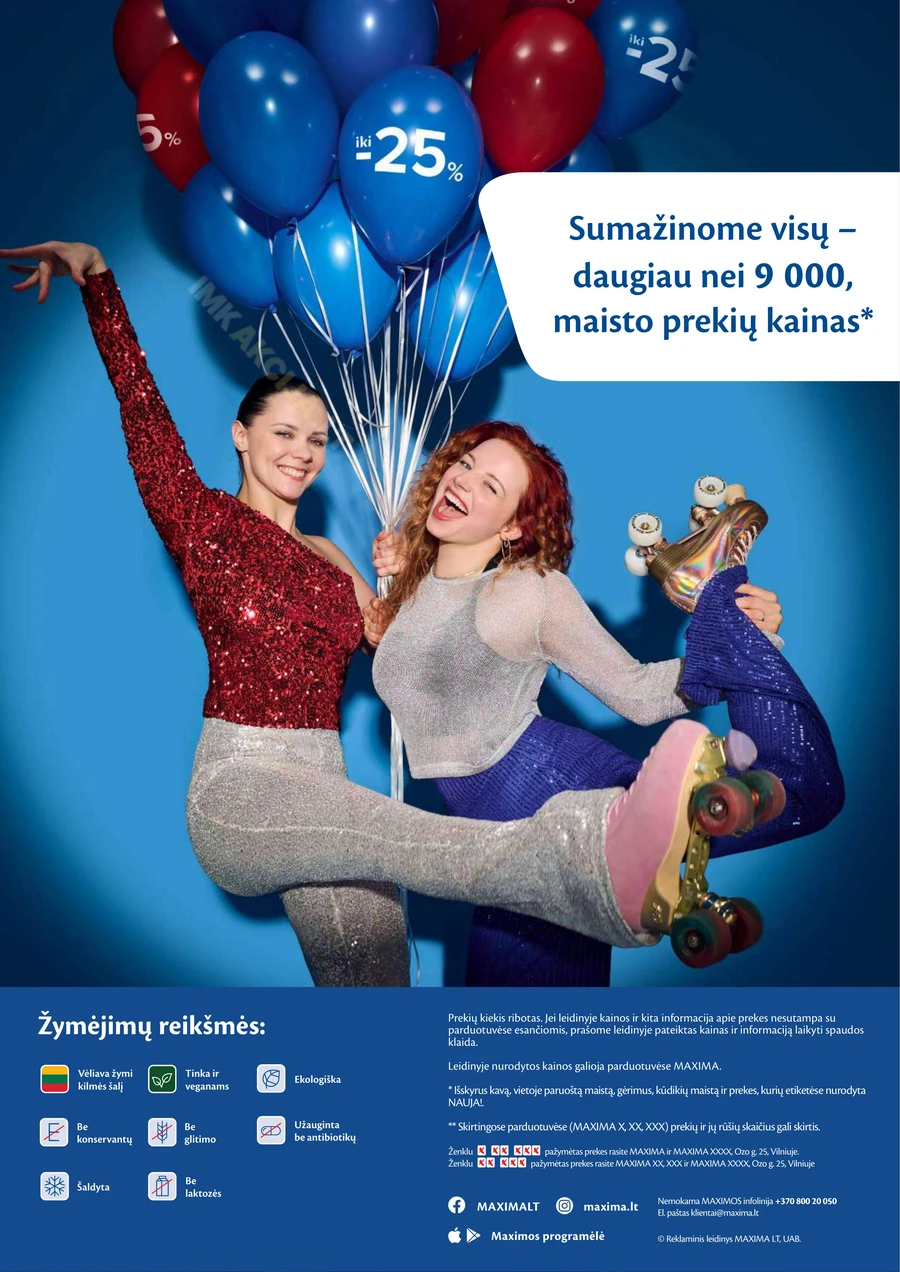 MAXIMA leidinys „Kainų mažinimo revoliucija“ puslapis 36