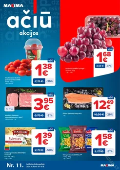 MAXIMA akcijų leidinys Nr. 11