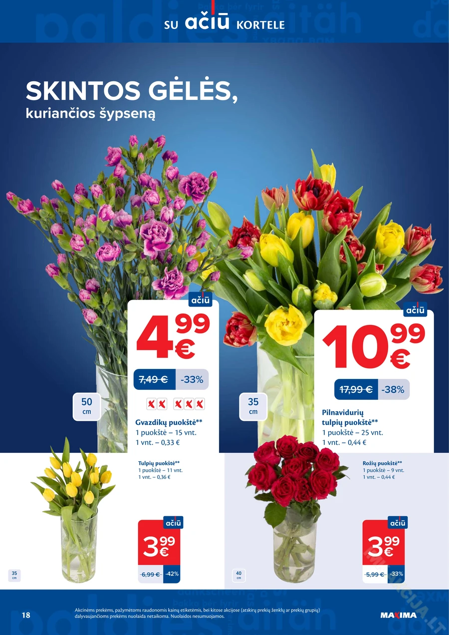MAXIMA akcijų leidinys Nr. 12 puslapis 18