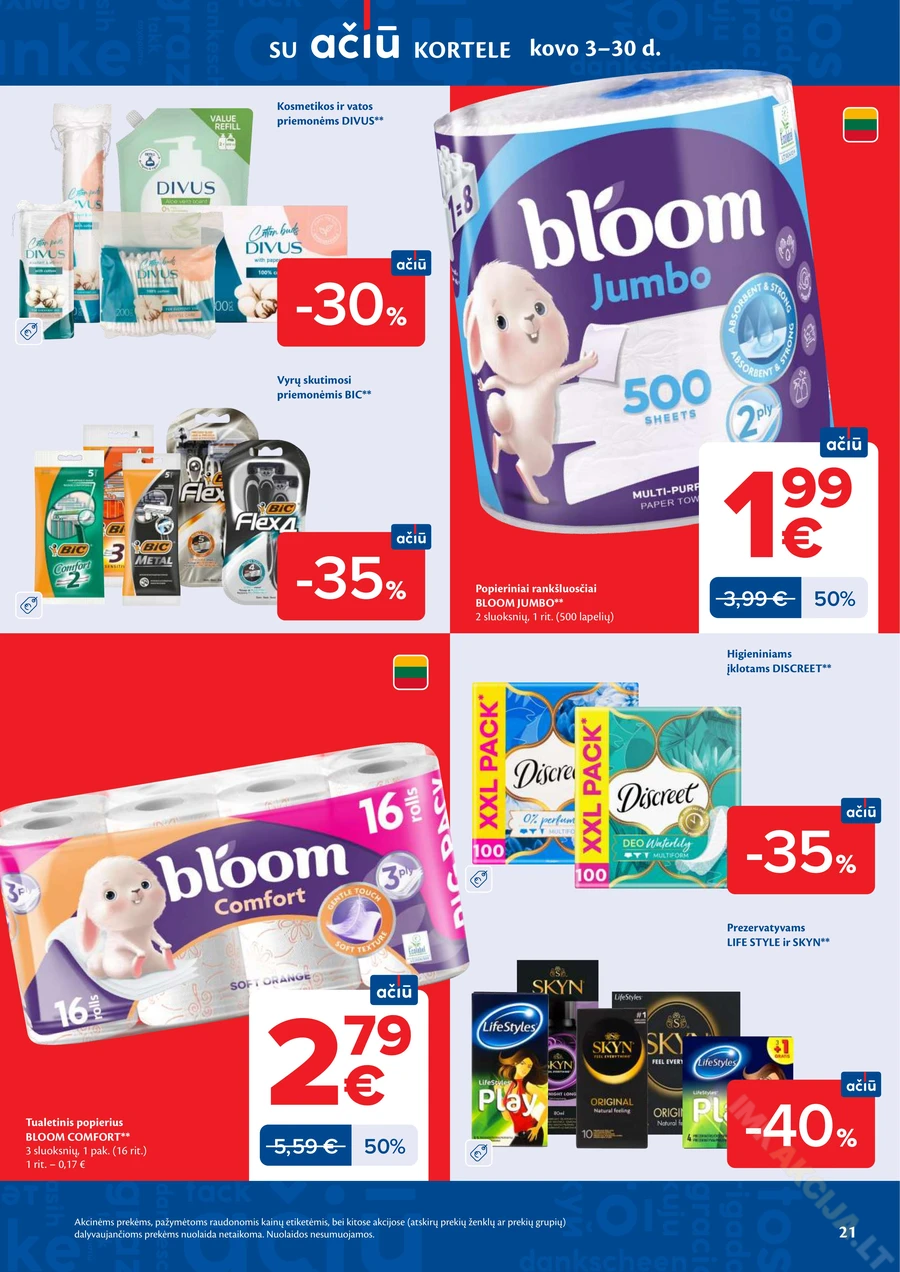 MAXIMA akcijų leidinys Nr. 12 puslapis 21