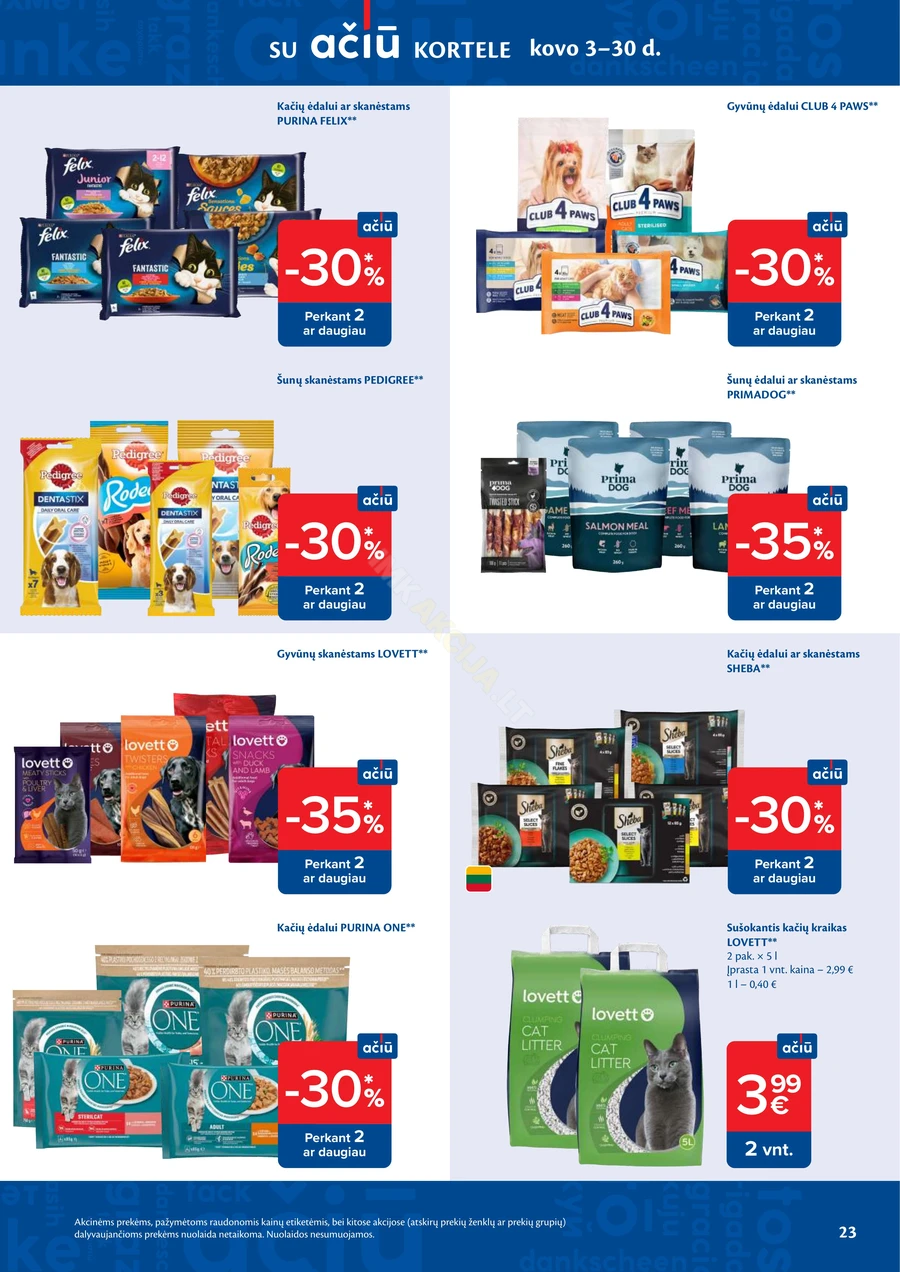 MAXIMA akcijų leidinys Nr. 12 puslapis 23