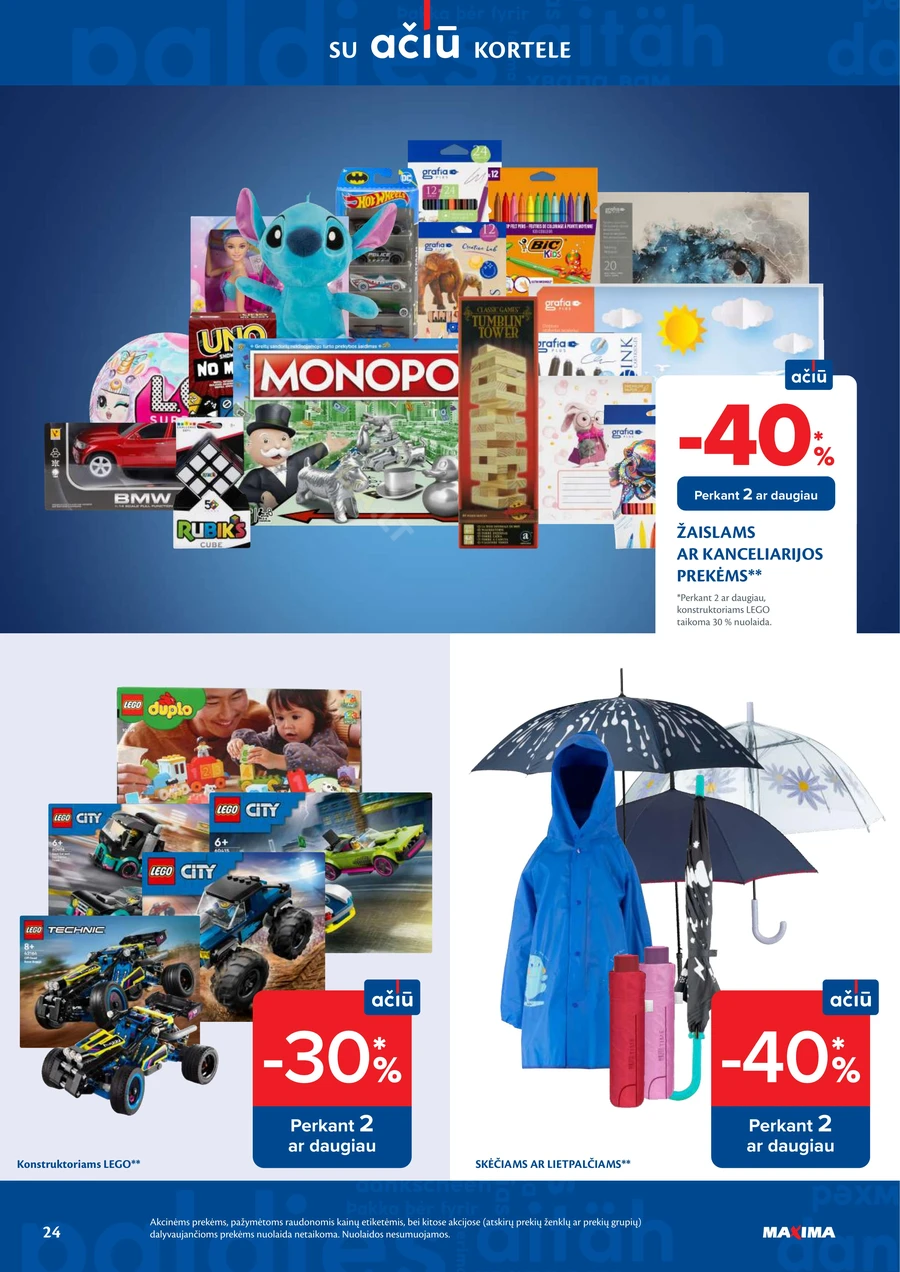 MAXIMA akcijų leidinys Nr. 12 puslapis 24