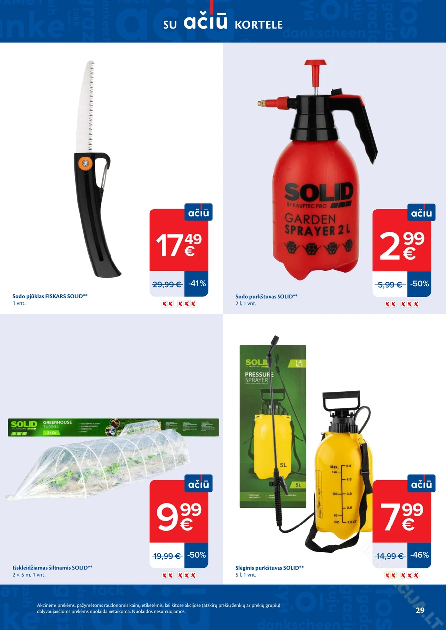 MAXIMA akcijų leidinys Nr. 12 puslapis 29