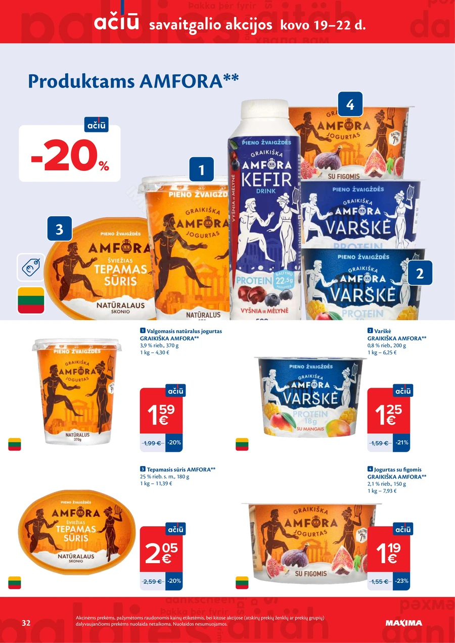 MAXIMA akcijų leidinys Nr. 12 puslapis 32