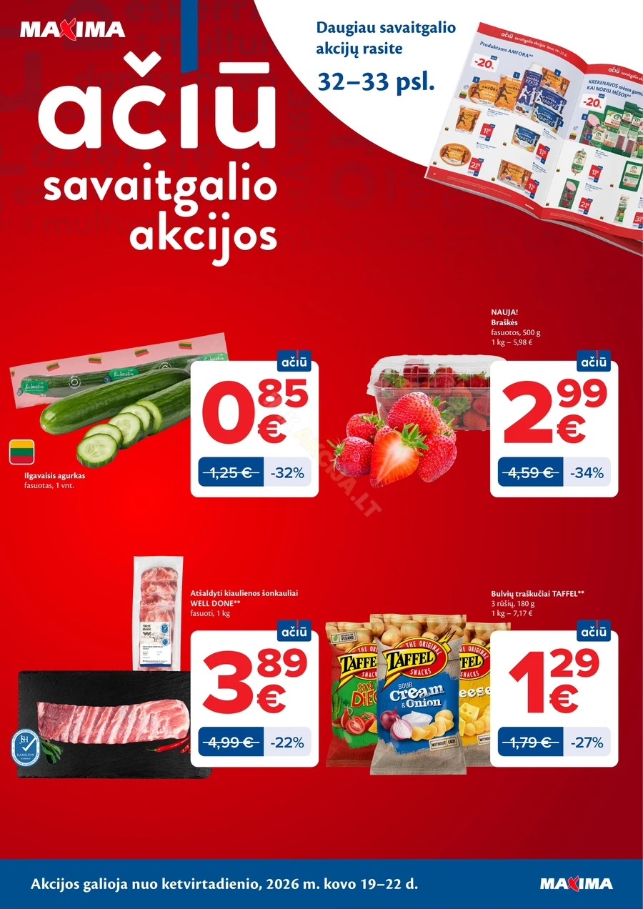 MAXIMA akcijų leidinys Nr. 12 puslapis 34